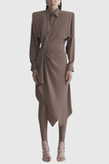Selsa Asymmetric Mini Dress